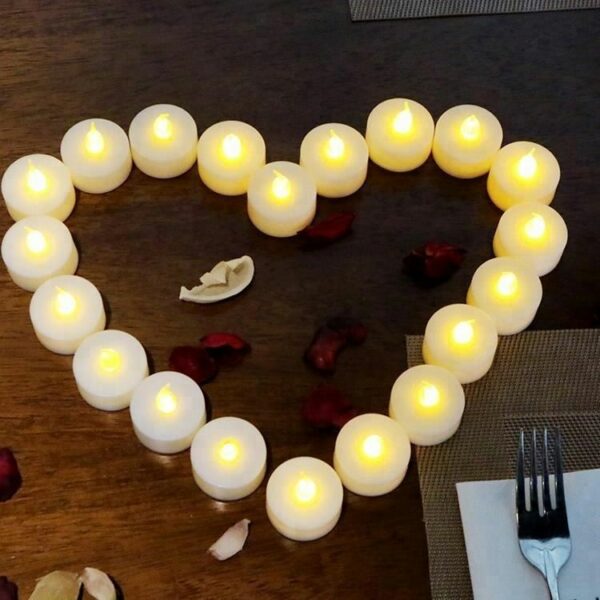 Wholesale Mini Plastic Flameless electric led tealight tea candles - Image 5