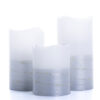 Wholesale embedded string lights rope timer led wax candles set with remote