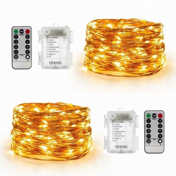 String lights outdoor led solar battery light - Image 4