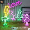 Hot selling powered plastic LED love outdoor sign neon light - Image 5