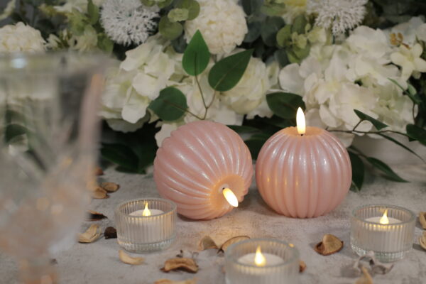 New style simple round ball candles plastic Led candle for home decoration - Image 4