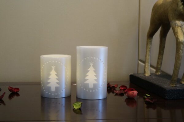 Flameless Candles Battery Operated Real Wax Pillar LED Candles - Image 6