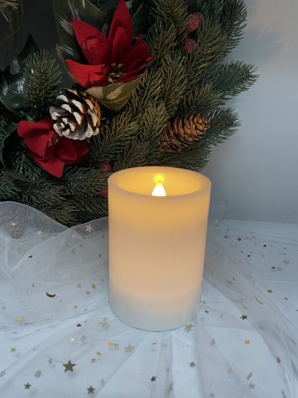 7.5cm x 10cm 3x4" LED Plastic waterproof candle light - Image 3