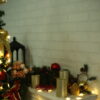 Golden spray paint mini restaurant led candles flameless moving wick led candle - Image 5
