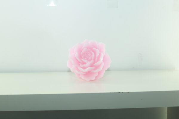 Decorative moving wick battery operated plastic flower led candle for party - Image 4