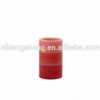 Red flat top LED candle with mottled surface,party candle,ombre finish - Image 4
