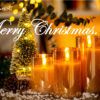 Gold plating glass rechargeable electronic flameless smokeless timer fake pillar LED candle - Image 2