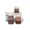 Hot sale flicker flameless wax scented candlea candle light set for gifting