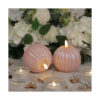 New style simple round ball candles plastic Led candle for home decoration