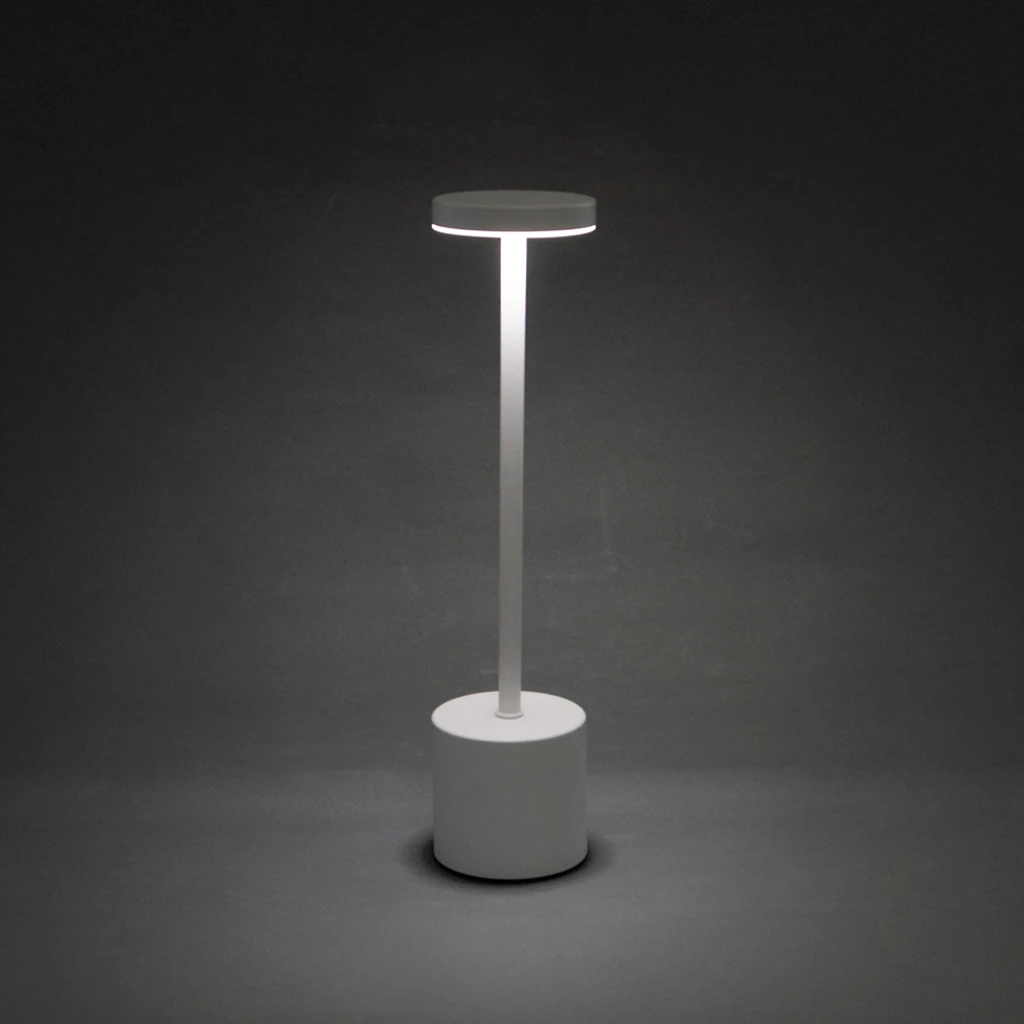 High Quality Decoration Cordless Led Desk Lamp Wireless Rechargeable Touch Dimming Portable Table Lamp