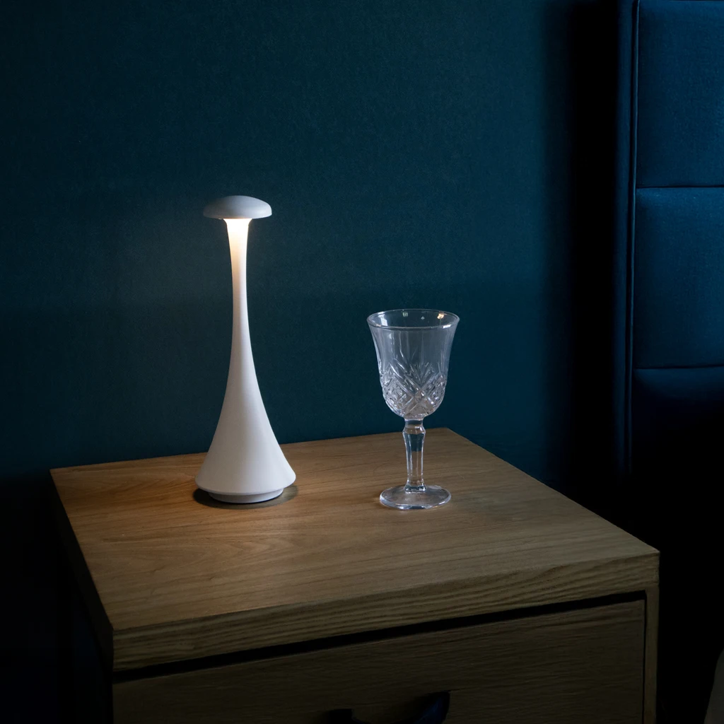 Novel Cordless Led Desk Lamp Rechargeable Touch Dimming Portable  Table Lamp