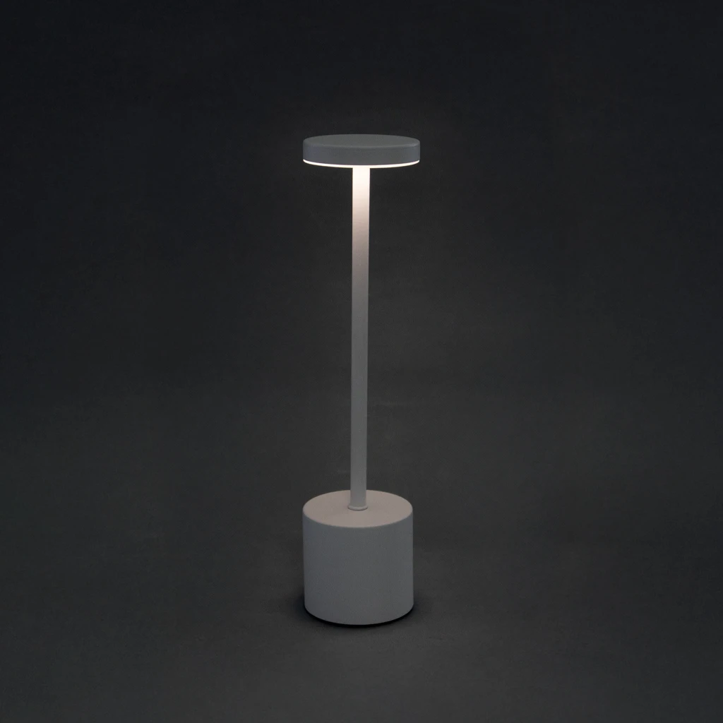High Quality Decoration Cordless Led Desk Lamp Wireless Rechargeable Touch Dimming Portable Table Lamp