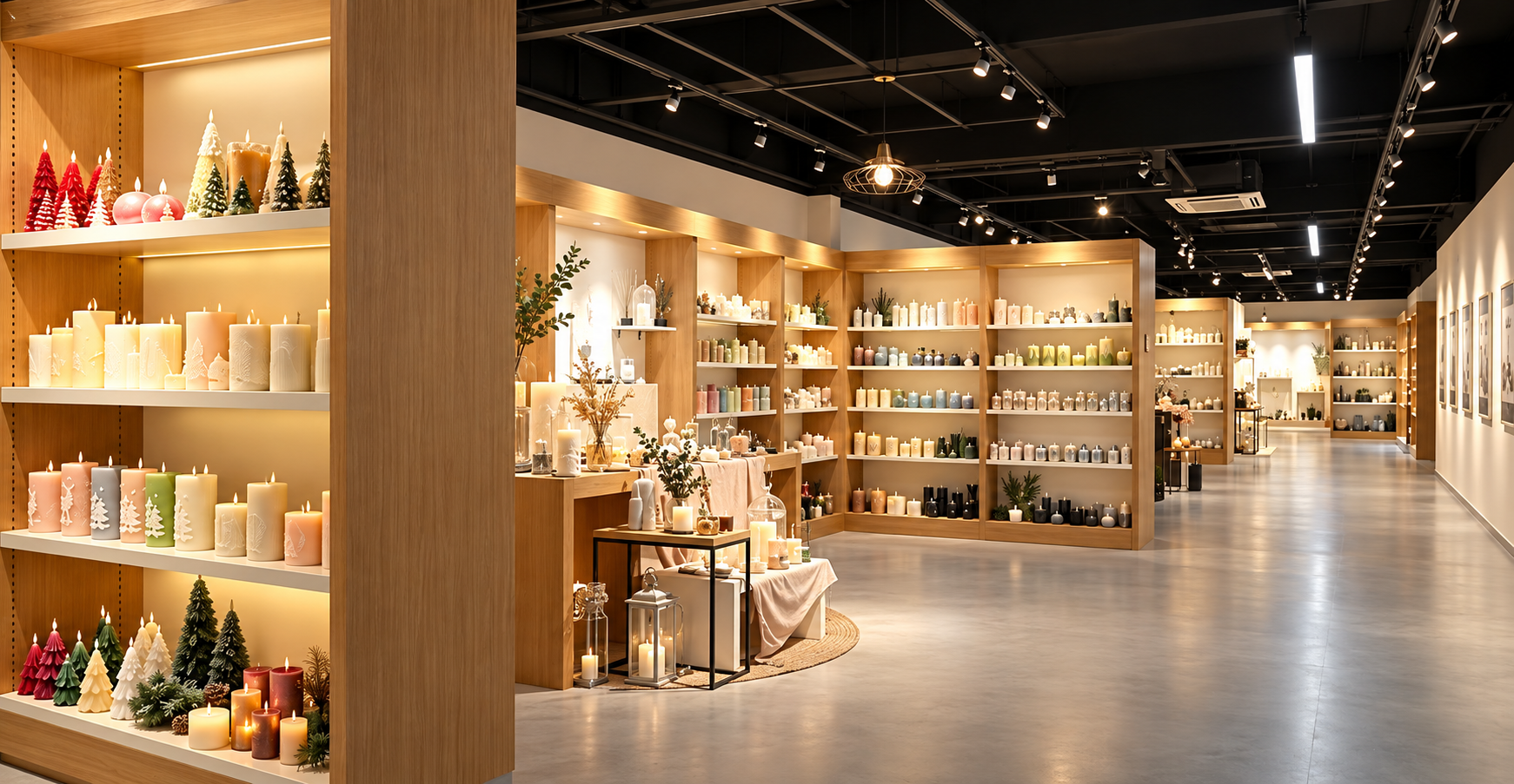 Langsheng candle showroom